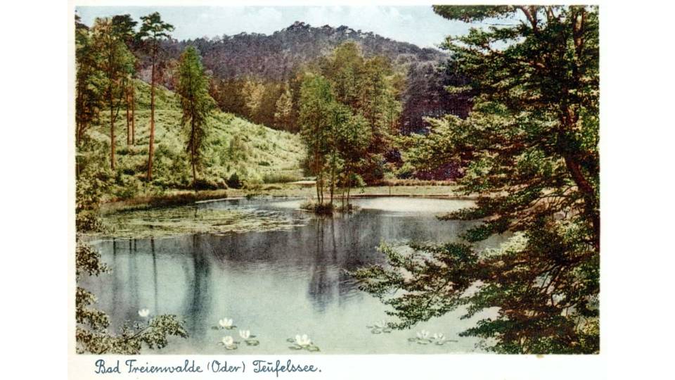 Historisches Bild vom Teufelssee (Foto: Kurstadt für alle)